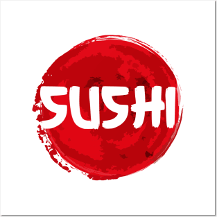 Sushi-Japanese Food Posters and Art